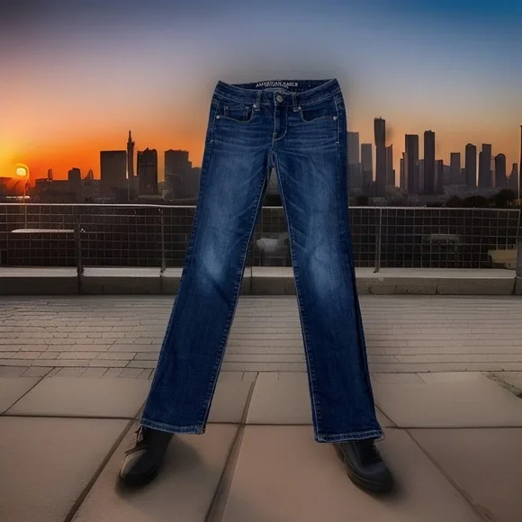 American Eagle Skinny Jeans Womens Size 2 Short - Picture 2 of 4